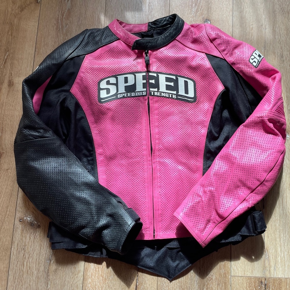 Speed and Strength Womens Throttle Body Riding Jacket SIZE XL